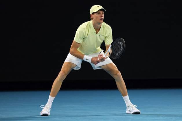 Jannik Sinner of Italy Australian Open, Day Five, Tennis, Melbourne Park, Melbourne, Australia - 16 Jan 2025  Copyright: xRachelxBach Shutterstockx 15102640hb