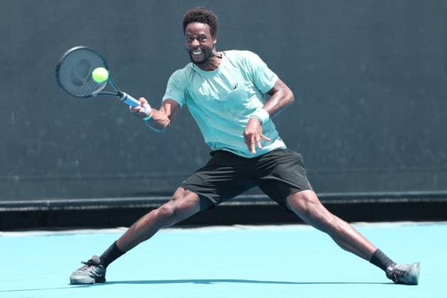 Open d Australie 2025 à Melbourne Gaël Monfils lors de l Open d Australie 2025 à Melbourne le 16 janvier 2025. Nicolas Luttiau Bestimage Australian Open 2025 in Melbourne on 16 January 2025. Melbourne Australie  Copyright: x xNicolasxLuttiau Bestimagex xNicolasxLuttiau Bestimagex