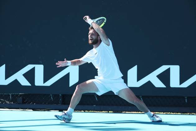Open d Australie 2025 à Melbourne Corentin Moutet lors de l Open d Australie 2025 à Melbourne le 16 janvier 2025. Nicolas Luttiau Bestimage Australian Open 2025 in Melbourne on 16 January 2025. Melbourne Australie  Copyright: x xNicolasxLuttiau Bestimagex xNicolasxLuttiau Bestimagex
