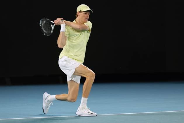 Jannik Sinner of Italy Australian Open, Day Five, Tennis, Melbourne Park, Melbourne, Australia - 16 Jan 2025  Copyright: xRachelxBach Shutterstockx 15102640ht