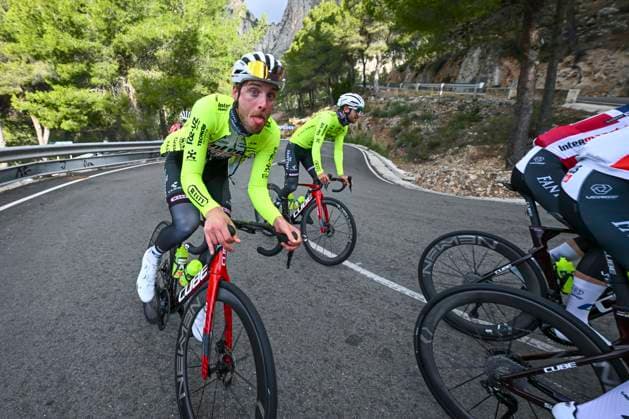 Intermarche Wanty Cycling Team Winter Training Camp {year} L ALFAS DEL PI, SPAIN - JANUARY 16 : Rutsch Jonas (GER) of Intermarche - Wanty pictured during a training session at the Intermarche Wanty UCI World Team winter stage camp as part of the preparation for the new 2025 season on January 16, 2025 in L Alfas del Pi, Spain, 16 01 2025 L Alfas del Pi Spain  Copyright: xVincentxKalutx