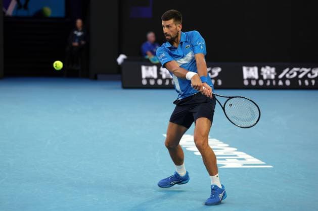 Novak Djokovic of Serbia Australian Open, Day Six, Tennis, Melbourne Park, Melbourne, Australia - 17 Jan 2025  Copyright: xRachelxBach Shutterstockx 15102642de