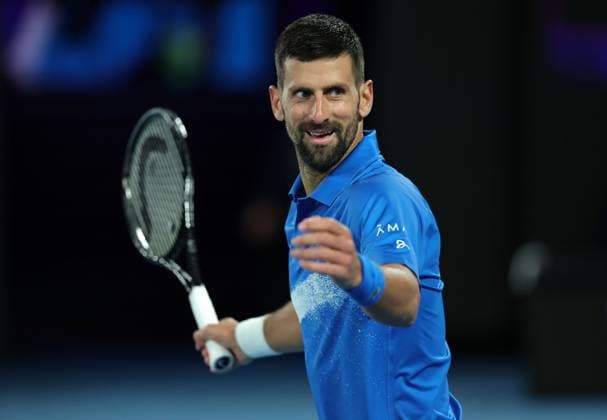Novak Djokovic of Serbia Australian Open, Day Six, Tennis, Melbourne Park, Melbourne, Australia - 17 Jan 2025  Copyright: xRachelxBach Shutterstockx 15102642du