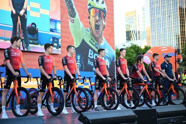 17-01-2025 Presentazione Squadre Tour Down Under 2025; 2025, Ineos Grenadiers; Adelaide; 