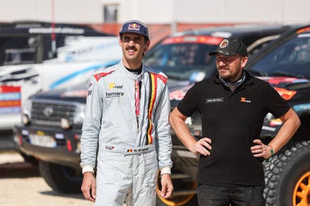 DAKAR 2025 - STAGE 12 DE MEVIUS Guillaume (bel), Mini, X-Raid Mini JCW Team, FIA W2RC, Ultimate, portrait during the Stage 12 of the Dakar 2025 on January 17, 2025 around Subaytah, Saudi Arabia - SubaytahSaudi Arabia  Copyright: xANTONINxVINCENTx