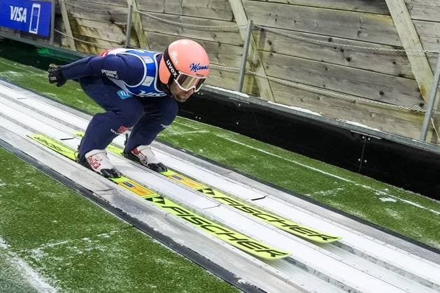 Sport Themen der Woche KW03 Sport Bilder des Tages Ski jumping, Skispringen, Ski, nordisch World Cup in Zakopane - Day 1 Pius Paschke during FIS Ski Jumping World Cup in Zakopane Poland on 17 January 2025. Zakopane Poland  Copyright: xFotoxOlimpikx originalFilename:jastrzebowski-skijumpi250117_npaVw.jpg