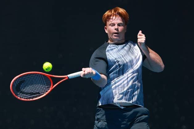 Jamie Mackenzie (GER), Jungen Einzel Boys Singles, Australian Open 2025, Melbourne Park, Melbourne, Victoria, Australia. Copyright: xJuergenxHasenkopfx