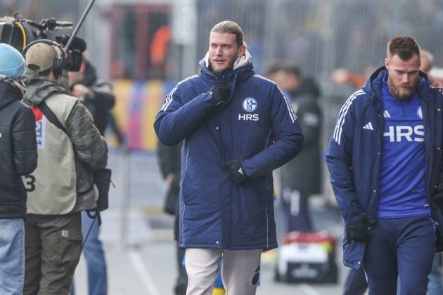 18.01.2025, Fussball, 2. Bundesliga, 18. Spieltag, Saison 2024 2025, Eintracht Braunschweig - FC Schalke 04, Loris Karius (FC Schalke 04) Braunschweig Eintracht Stadion Niedersachsen Deutschland xRHR-FOTO TRx Copyright: RHR-FOTOx RHR-FOTO TR