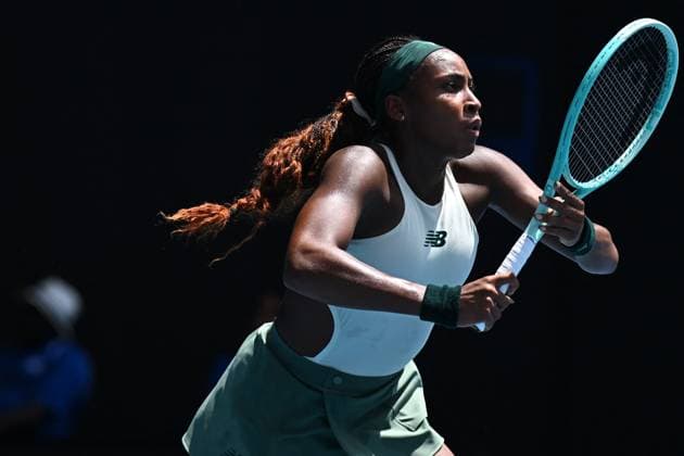 Australian Open - Coco Gauff Wins Fourth Round Coco Gauff (USA) during her fourth round match at the 2025 Australian Open at Melbourne Park in Melbourne, Australia, on January 19, 2025. Photo by Corinne Dubreuil ABACAPRESS.COM Melbourne Australia  Copyright: xDubreuilxCorinne ABACAx