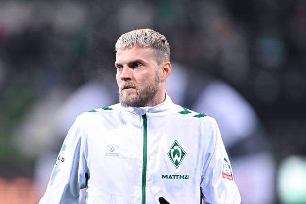 19.01.2025, Fussball, Bundesliga, 18. Spieltag Saison 2024 2025, SV Werder Bremen - FC Augsburg, Marvin Ducksch (SV Werder Bremen), xRHR-FOTO TKx Copyright: RHR-FOTOx RHR-FOTO TK