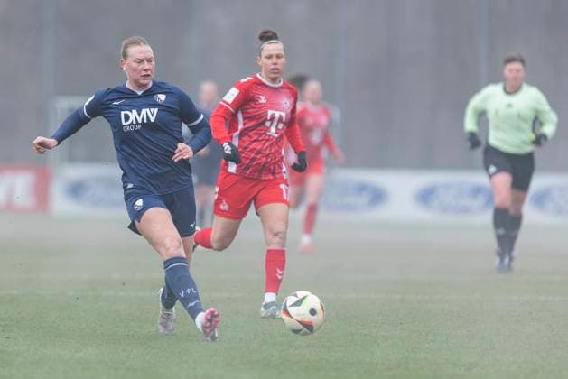 Testspiel Frauen: 1. FC Köln - VfL Bochum, 19.01.2025 Antonia Haase (VfL Bochum, 2). Testspiel Frauen, 1. FC Köln - VfL Bochum, am 19.01.2025, Geißbockheim, Köln Copyright: xBEAUTIFULxSPORTS Meuselx