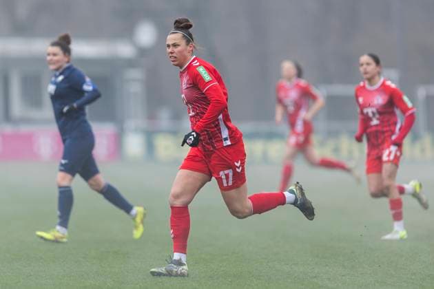 Testspiel Frauen: 1. FC Köln - VfL Bochum, 19.01.2025 Nicole Billa (1. FC Köln, 17). Testspiel Frauen, 1. FC Köln - VfL Bochum, am 19.01.2025, Geißbockheim, Köln Copyright: xBEAUTIFULxSPORTS Meuselx