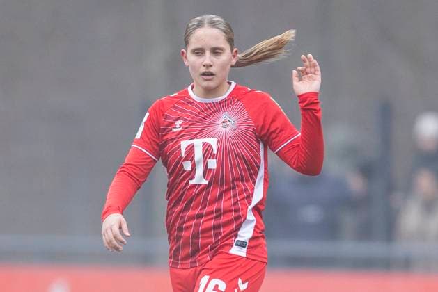 Testspiel Frauen: 1. FC Köln - VfL Bochum, 19.01.2025 Lilith Schmidt (1. FC Köln, 16). Testspiel Frauen, 1. FC Köln - VfL Bochum, am 19.01.2025, Geißbockheim, Köln Copyright: xBEAUTIFULxSPORTS Meuselx