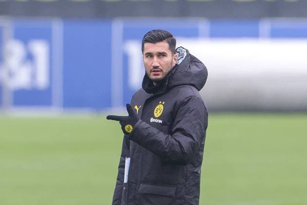 20.01.2025, Abschlusstraining Borussia Dortmund, UEFA Champions League, Trainer Nuri Sahin (Borussia Dortmund), Dortmund BVB Trainingsgelände NRW Deutschland xRHR-FOTO DEx Copyright: DennisxEwert RHR-FOTOx RHR-FOTO DE