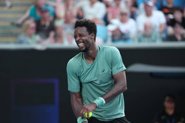 Open d Australie 2025 Gaël Monfils lors de l Open d Australie 2025 Nicolas Luttiau Bestimage Tennis : Open Australia 2025 in Melbourne Melbourne Australie  Copyright: x xNicolasxLuttiau Bestimagex xNicolasxLuttiau Bestimagex