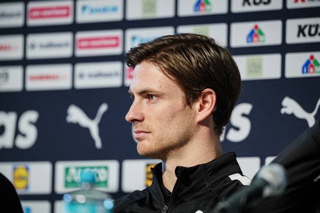 Rune Dahmke (Deutschland, 34) DEN, Pressekonferenz Deutschland, Handball, 20.01.2025 DEN, Pressekonferenz Deutschland, Handball, 20.01.2025 Silkeborg Copyright: xEibner-Pressefoto MarcelxvonxFehrnx EP_MFN