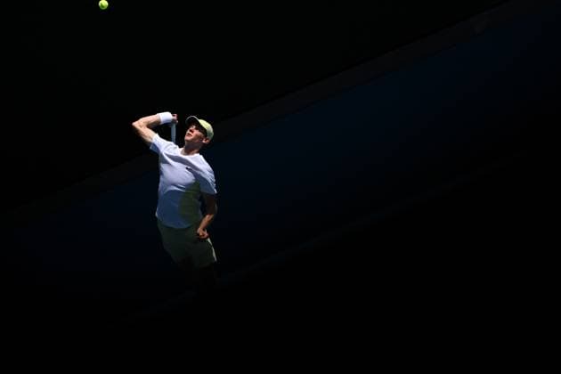 Australian Open - Mens Singles - Round 4 Jannik Sinner (ITA) during his fourth round match at the 2025 Australian Open at Melbourne Park in Melbourne, AUSTRALIA, on January 20, 2025. Photo by Corinne Dubreuil ABACAPRESS.COM Melbourne Australia  Copyright: xDubreuilxCorinne ABACAx