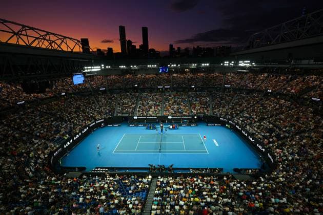 Sport Bilder des Tages Australian Open - Mens Singles - Round 4 Ambiance at the 2025 Australian Open at Melbourne Park in Melbourne, AUSTRALIA, on January 20, 2025. Photo by Corinne Dubreuil ABACAPRESS.COM Melbourne Australia  Copyright: xDubreuilxCorinne ABACAx