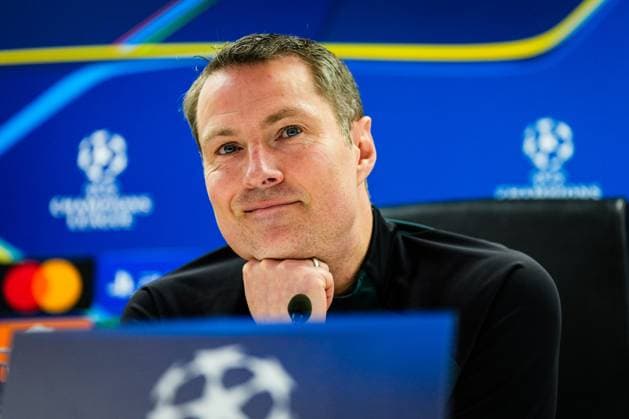 Champions League 2024-2025: press conference, PK, Pressekonferenz of Feyenoord Rotterdam - Feyenoord coach Brian Priske during the press conference of Feyenoord in preparation of the Champions League duel against FC Bayern Munich at Stadion Feijenoord De Kuip on 21 January 2025 in Rotterdam, The Netherlands. Copyright: xYannickxVerhoevenx