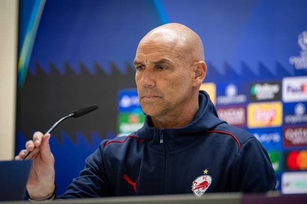 SOCCER - UEFA CL, Madrid vs RBS MADRID,SPAIN,21.JAN.25 - SOCCER - UEFA Champions League, Real Madrid CF vs Red Bull Salzburg, preview, press conference, PK, Pressekonferenz RBS. Image shows head coach Thomas Letsch (RBS).  GEPAxpictures xFelipexMondino
