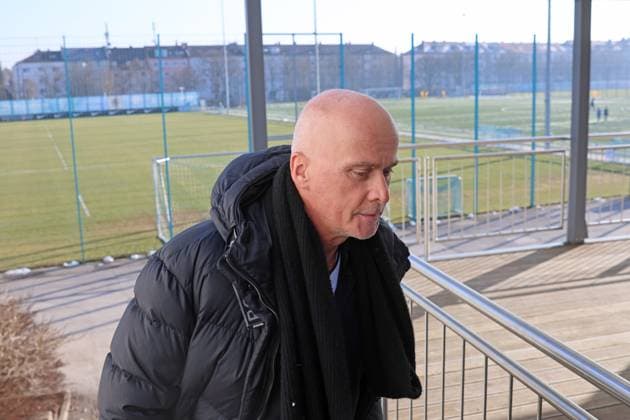 Präsident Robert Reisinger (1860) Pressekonferenz, Portraet, Portrait, Trainingsgelände, Fussball 3. Liga TSV 1860 Muenchen Training 21.01.2025 FOTO: Mladen Lackovic