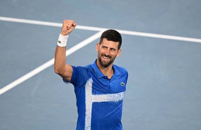 2025 Australian Open Novak Djokovic (SRB)