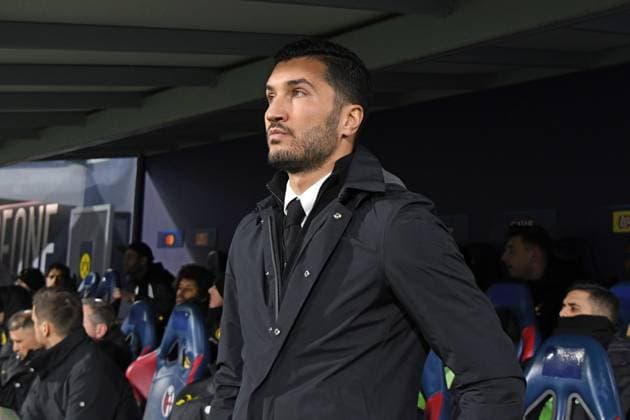 NURI SAHIN, Champions League 2024-25, Bologna-Borussia Dortmund 2-1, close up, primo piano, single shot CHAMPIONS LEAGUE 2024-25 BOLOGNA-BORUSSIA DORTMUND 2-1