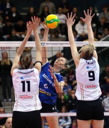 BAU 22.01.2025 Stuttgart Volleyball Allianz MTV Stuttgart vs. CSO Voluntari 2005, Toni Stautz (Stuttgart, Mitte)