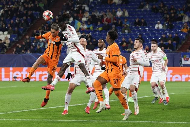 Marlon Gomes (Shakhtar Donetsk) beim Spiel der Champions League (Saison 2024 25) Schachtar Donezk - Stade Brest Copyright: Thomas Pakusch
