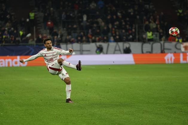 Kenny Lala (Stadew Brest 29) beim Spiel der Champions League (Saison 2024 25) Schachtar Donezk - Stade Brest Copyright: Thomas Pakusch