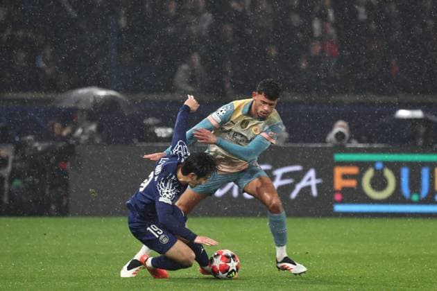 Champions league psg manchester city PHOTOPQR LE PARISIEN LP Fred Dugit ; Paris ; 22 01 2025 ; Sports Parc des Princes, Paris (XVIe), le 22 janvier 2025 Ligue des Champions Psg-Manchester City LP Fred Dugit 19 Kang-in Lee