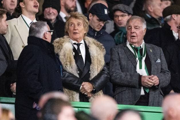 GLASGOW, SCOTLAND - JANUARY 22: Rod Steward during the UEFA Champions League 2024 25 League Phase MD7 match between Celtic FC and BSC Young Boys at Celtic Park on January 22, 2025 in Glasgow, Scotland. Glasgow Celtic Park Scotland United Kingdom Copyright: xJustPictures.ch RichardxCallisx jp-en-EuSpIm-RMC_1037-20250122