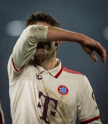 Rotterdam, Netherlands. 22nd Jan 2025. Thomas Müller (FCB) Feyenoord Rotterdam - FC Bayern Munich Feyenoord Rotterdam - FC Bayern München UEFA Champions League 22.01.2025