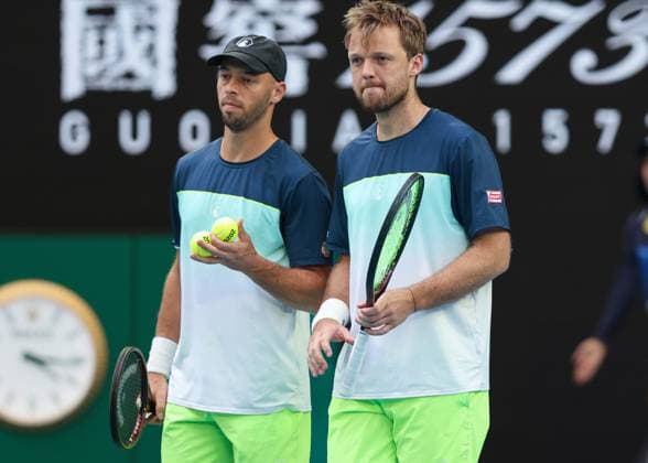 Kevin Krawietz, Tim Puetz, Herren Doppel, Men s Doubles Australian Open 2025, Melbourne Park, Melbourne, Victoria, Australia. Copyright: xJuergenxHasenkopfx