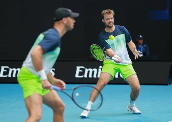 Kevin Krawietz, Tim Puetz, Herren Doppel, Men s Doubles Australian Open 2025, Melbourne Park, Melbourne, Victoria, Australia. Copyright: xJuergenxHasenkopfx