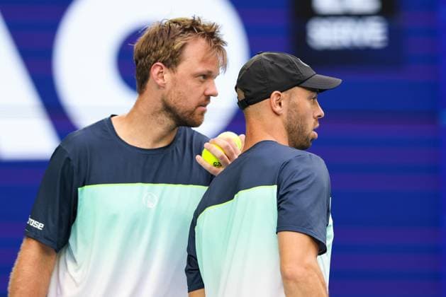 Kevin Krawietz, Tim Puetz, Herren Doppel, Men s Doubles Australian Open 2025, Melbourne Park, Melbourne, Victoria, Australia. Copyright: xJuergenxHasenkopfx