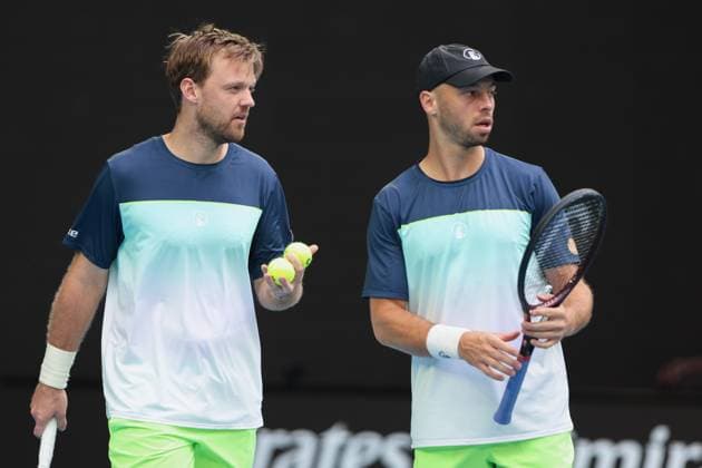 Kevin Krawietz, Tim Puetz, Herren Doppel, Men s Doubles Australian Open 2025, Melbourne Park, Melbourne, Victoria, Australia. Copyright: xJuergenxHasenkopfx