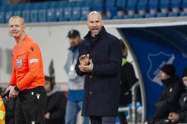 Christian Ilzer (TSG Hoffenheim Trainer) , Fussball, UEFA Europa League, 7. Spieltag, 2024 2025, TSG Hoffenheim vs. Tottenham Hotspur, 23.01.2025, Rhein-Neckar-Arena, Sinsheim, Deutschland Sinsheim Rhein-Neckar-Arena Baden-Württemberg Deutschland Copyright: xGrantxHubbsx