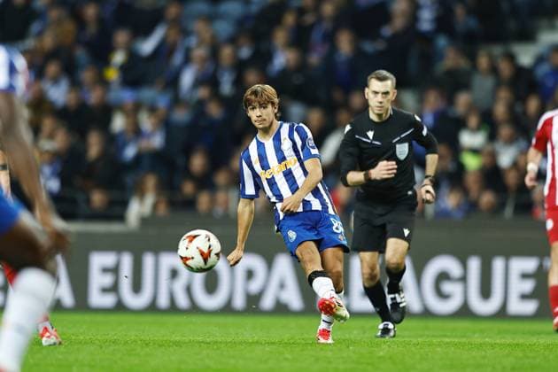Rodrigo Mora (Porto), JANUARY 23, 2025 - Football Soccer : UEFA Europa League League phase match day 7 between FC Porto 0-1 Olympiacos FC at the Estadio do Dragao in Porto, Portugal. Noxthirdxpartyxsales  (279430716)