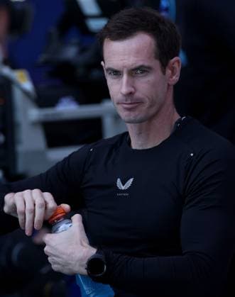Andy Murray, coach of Novak Djokovic Australian Open, Day Thirteen, Tennis, Melbourne Park, Melbourne, Australia - 24 Jan 2025  Copyright: xEllaxLing Shutterstockx 15108785ab