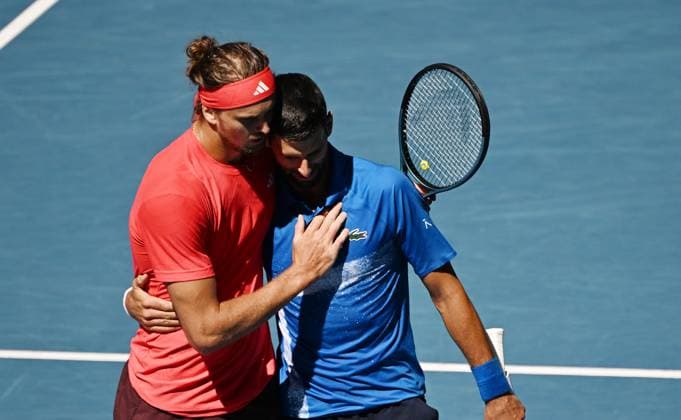 2025 AUSTRALIAN OPEN Mens Semifinal Match Novak Djokovic (SRB) vs. Alexander Zverev (GER)