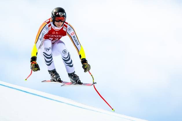 Sport Themen der Woche KW04 Sport Bilder des Tages ALPINE SKIING - FIS WC Kitzbuehel KITZBUEHEL,AUSTRIA,24.JAN.25 - ALPINE SKIING - FIS World Cup, Hahnenkamm-race, Super G, men. Image shows Luis Vogt (GER).  GEPAxpictures xMaticxKlansek
