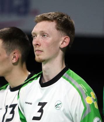 Benedikt GERKEN (Bitterfeld), nach der Niederlage, He-Volleyballl, Bundesliga, 2024 25, 24.01.25, WWK Volleys Herrsching vs VC Bitterfeld-Wolfen, BMW Park, Muenchen, Copyright: WolfgangxFehrmann