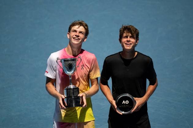 2025 AUSTRALIAN OPEN Junior Boys Final Henry Bernet (SUI) vs. Benjamin Willwerth (USA)