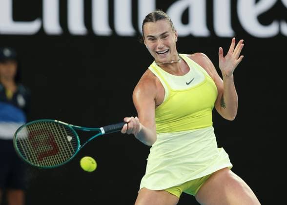Aryna Sabalenka, Endspiel, Final, Australian Open 2025, Melbourne Park, Melbourne, Victoria, Australia. Copyright: xJuergenxHasenkopfx