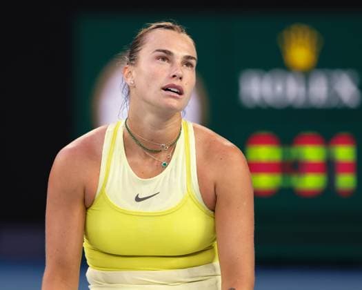 Aryna Sabalenka, Endspiel, Final, Australian Open 2025, Melbourne Park, Melbourne, Victoria, Australia. Copyright: xJuergenxHasenkopfx