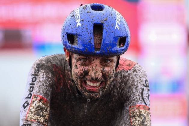 UCI Cyclocross World Cup Maasmechelen 2025 MAASMECHELEN, BELGIUM - JANUARY 25 : Brand Lucinda (NED) of Baloise Glowi Lions pictured during the 11th leg of the UCI Cyclocross World Cup Series 2024-2025 women elite race on January 25, 2025 in Maasmechelen, Belgium, 25 01 2025 Maasmechelen Belgium  Copyright: xVincentxKalutx