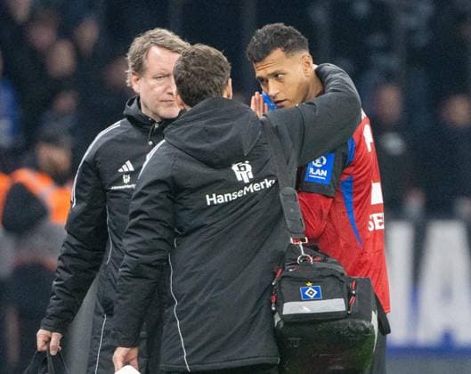 Fussball, Herren, Saison 2024 2025, 2. Bundesliga (19. Spieltag), Hertha BSC - Hamburger SV (2:3), Davie Selke (Hamburger SV), 25.01. 2025,