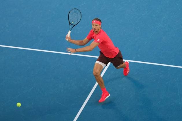 Alexander Zverev of Germany Australian Open, Day Fifteen, Tennis, Melbourne Park, Melbourne, Australia - 26 Jan 2025  Copyright: xRachelxBach Shutterstockx 15108805c