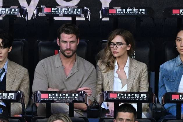 TENNIS AUSTRALIAN OPEN, Liam Hemsworth and Gabriella Brookes watch Jannik Sinner of Italy take on Alexander Zverev of Germany in the Men?s Singles final during the 2025 Australian Open at Melbourne Park in Melbourne, Sunday, January 26, 2025. during the 2025 Australian Open at Melbourne Park in Melbourne, Sunday, January 26, 2025. ( NO ARCHIVING, EDITORIAL USE ONLY, NO USE IN BOOKS WITHOUT CONSENT MELBOURNE VICTORIA AUSTRALIA  Copyright: xJAMESxROSSx 20250126178142701229